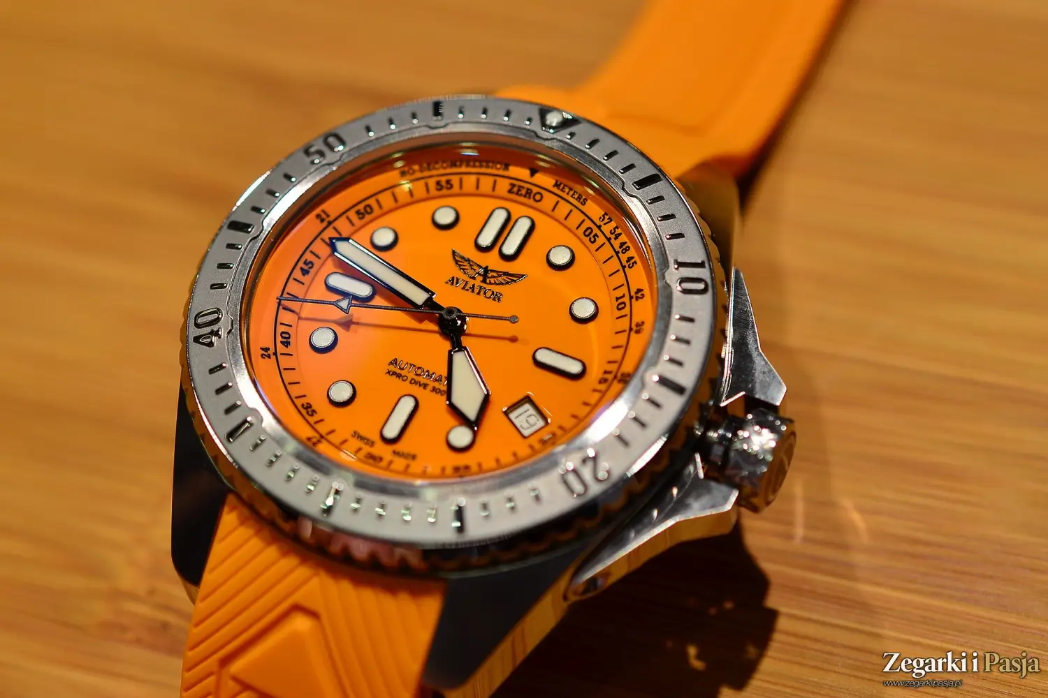 Aviator Swiss Made XPro Dive. Nowa, zaskakująca kolekcja zegarków nurkowych!